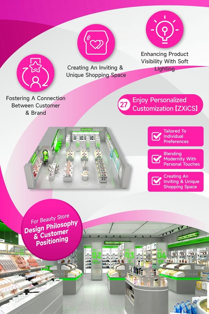 27-ZXiCS Beauty Store Design With Exclusive Private Customization Series