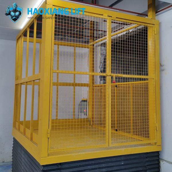 Quality Unmovable Hydraulic Scissor Lift: Hydraulic smooth lifting, perimeter shields , easy push-button control, durable steel—ideal for factory heavy tasks. for sale