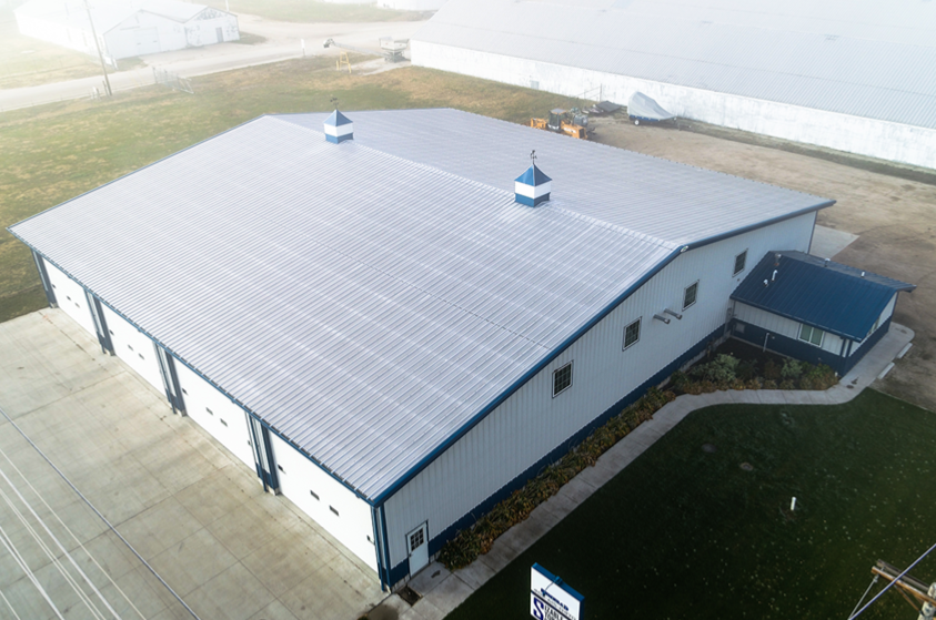Low Carbon Steel Prefabricated Long Span Galvanized Steel Structure Workshop