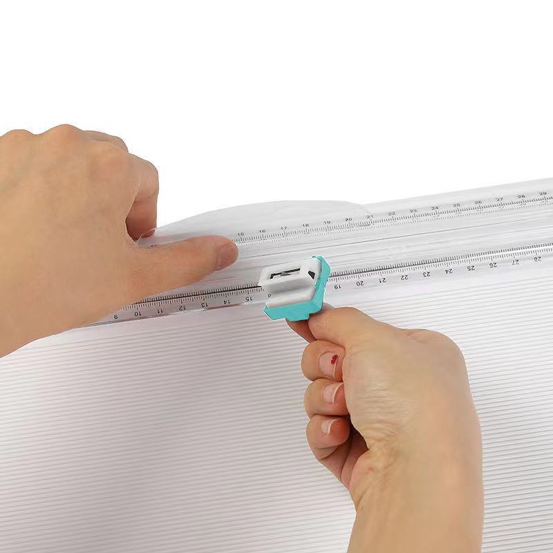 12 inch Paper Trimmer Scoring Board for Book Cover Gift Box Photo and More Plastic