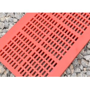 High Frequency Vibrating Polyurethane Screen Mesh 0.6-160 Mm Opening