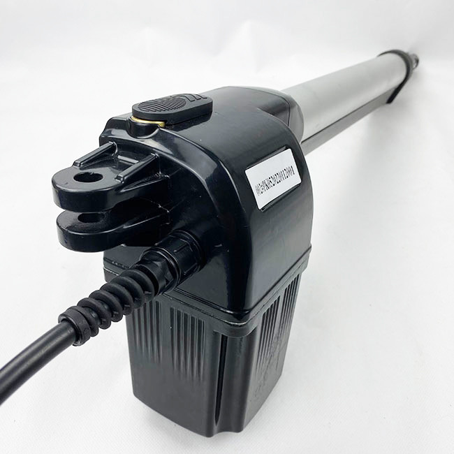 White 1000kg Auto Swing Gate Opener 60W 24V DC IP54 1500RPM