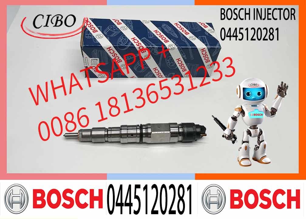 NEW 0445120281 Fuel Pump Assembly 0 445 120 281 Common Rail Injector 0445 120 281 Injector for 0445120281