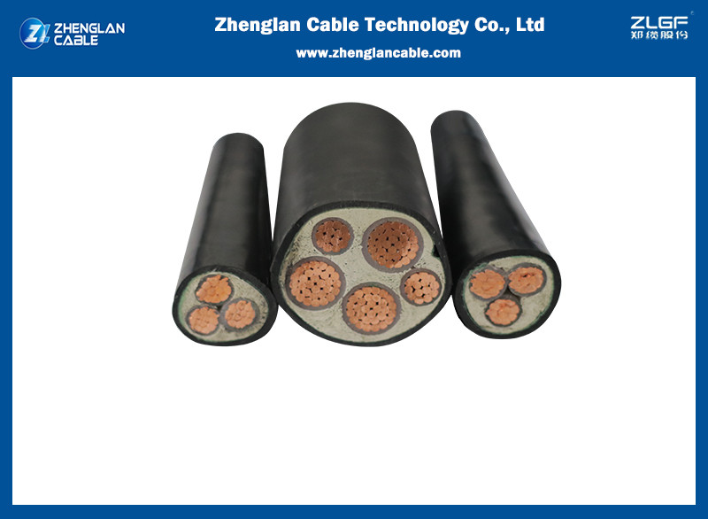 XLPE Insulated Armoured PVC Jacket Power Cable Copper Conductor 0.6kv 1kv