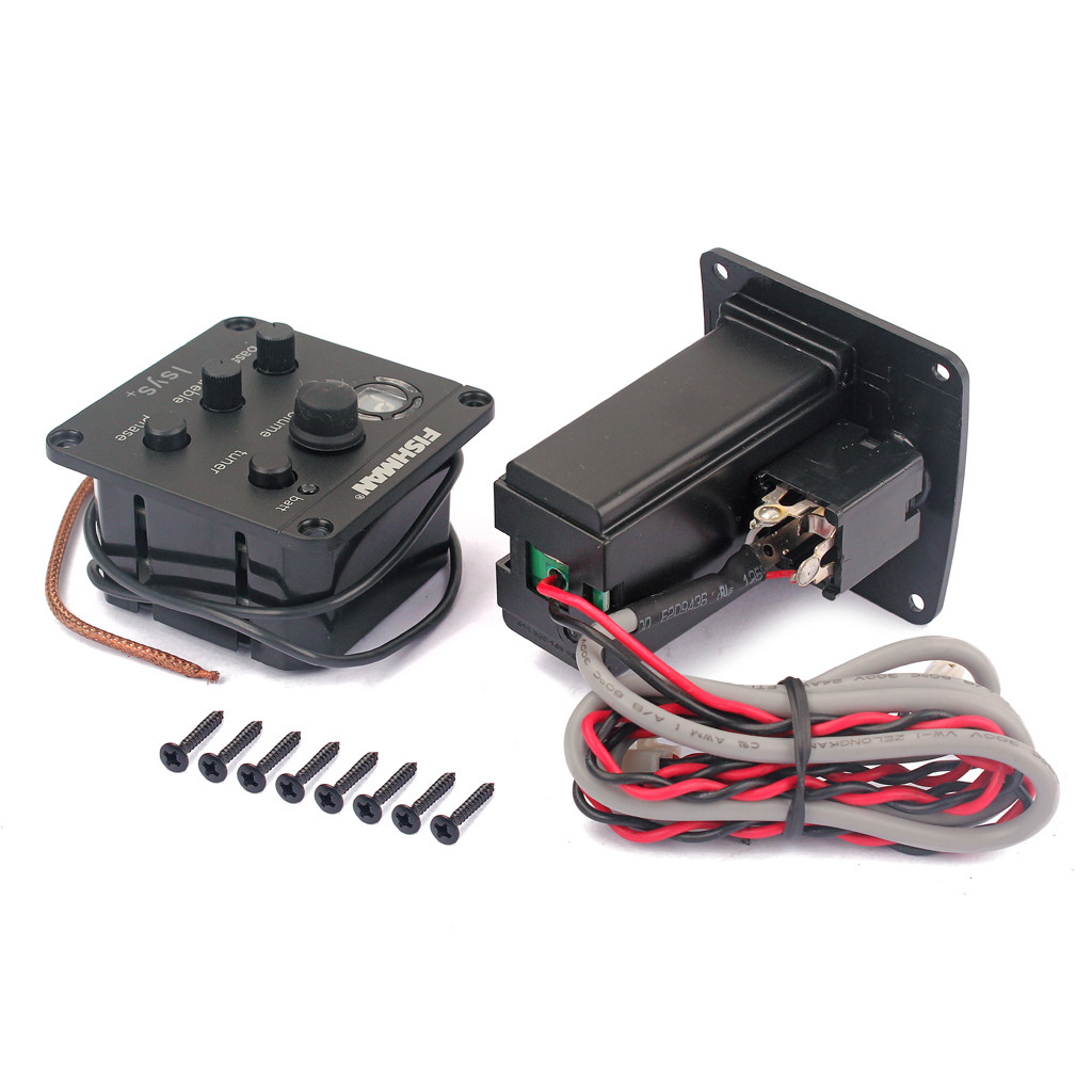 Acoustic Guitar Parts Digital Guitar Preamp Piezo ISYS+ EQ Preamp System Amplifier Adjustable Sound
