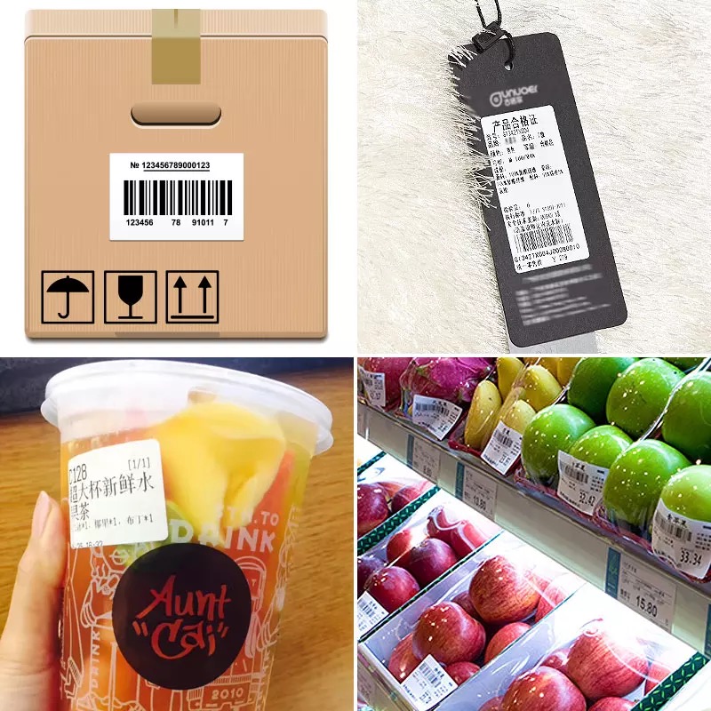 40*30mm 700pcs/Roll Thermal Custom Shipping Labels