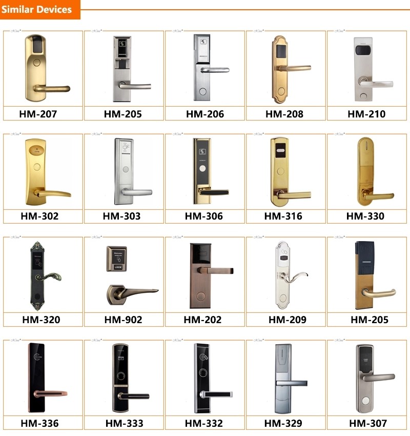 Proximity Card Access Control System Electronic RFID Hotel Smart Lock