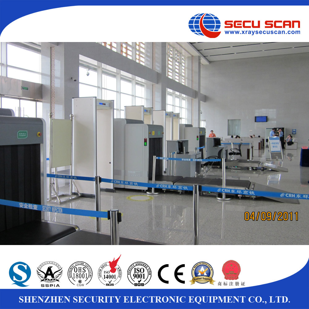 Hotel Safe X Ray Baggage Scanner Integrated 34mm Steel Penetration