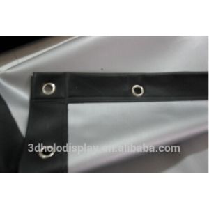 Folding Type Projection Screen With Eyelets / Holes And Black Edge