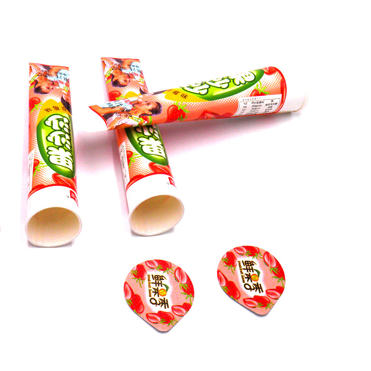 Oripack Aluminum Foil Lid Eco Friendly Paper Cup Sealing 0.037mm Thickness