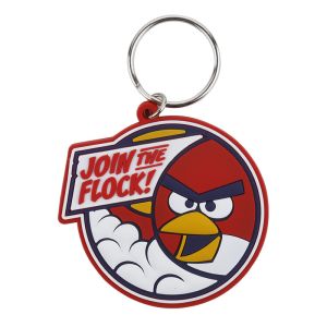 Custom Made Cartoon Design Key Ring, 3D soft Touch PVC Rubber Key Chains