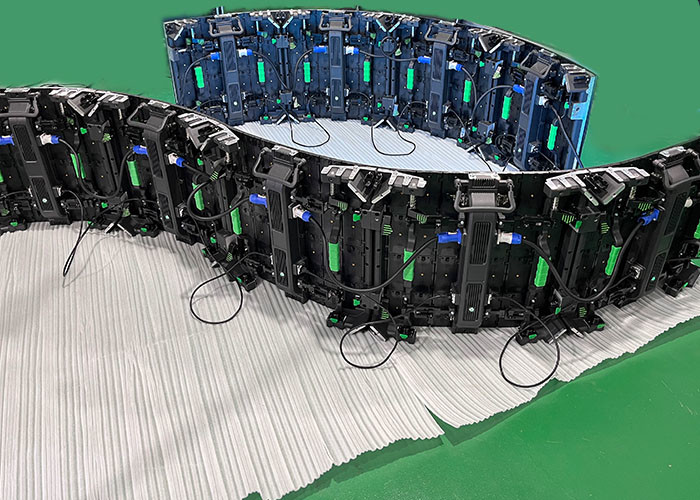Perfect Arc Rental Screen For Indoor And Outdoor Stage Events 45 Degrees