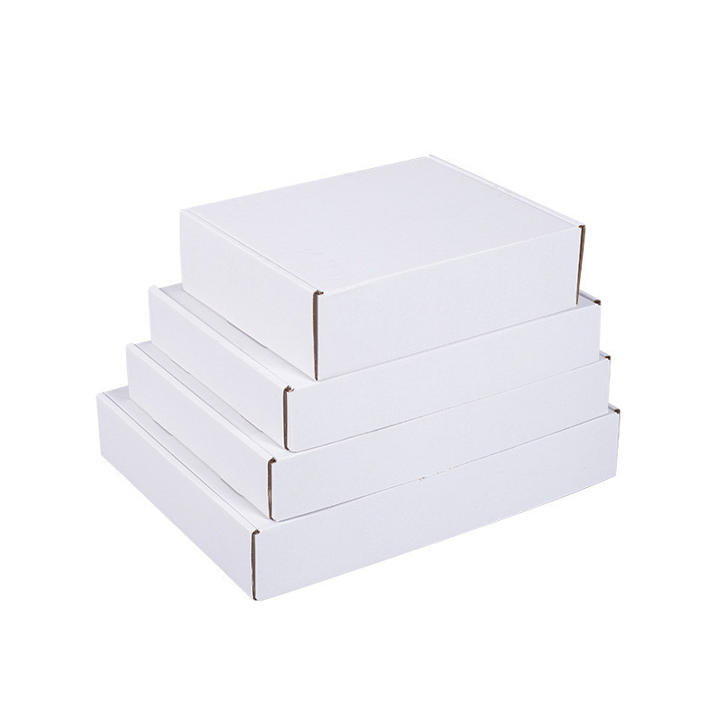 Customizable White Rigid Electronics Shipping Packaging Box Art Paper With Durability