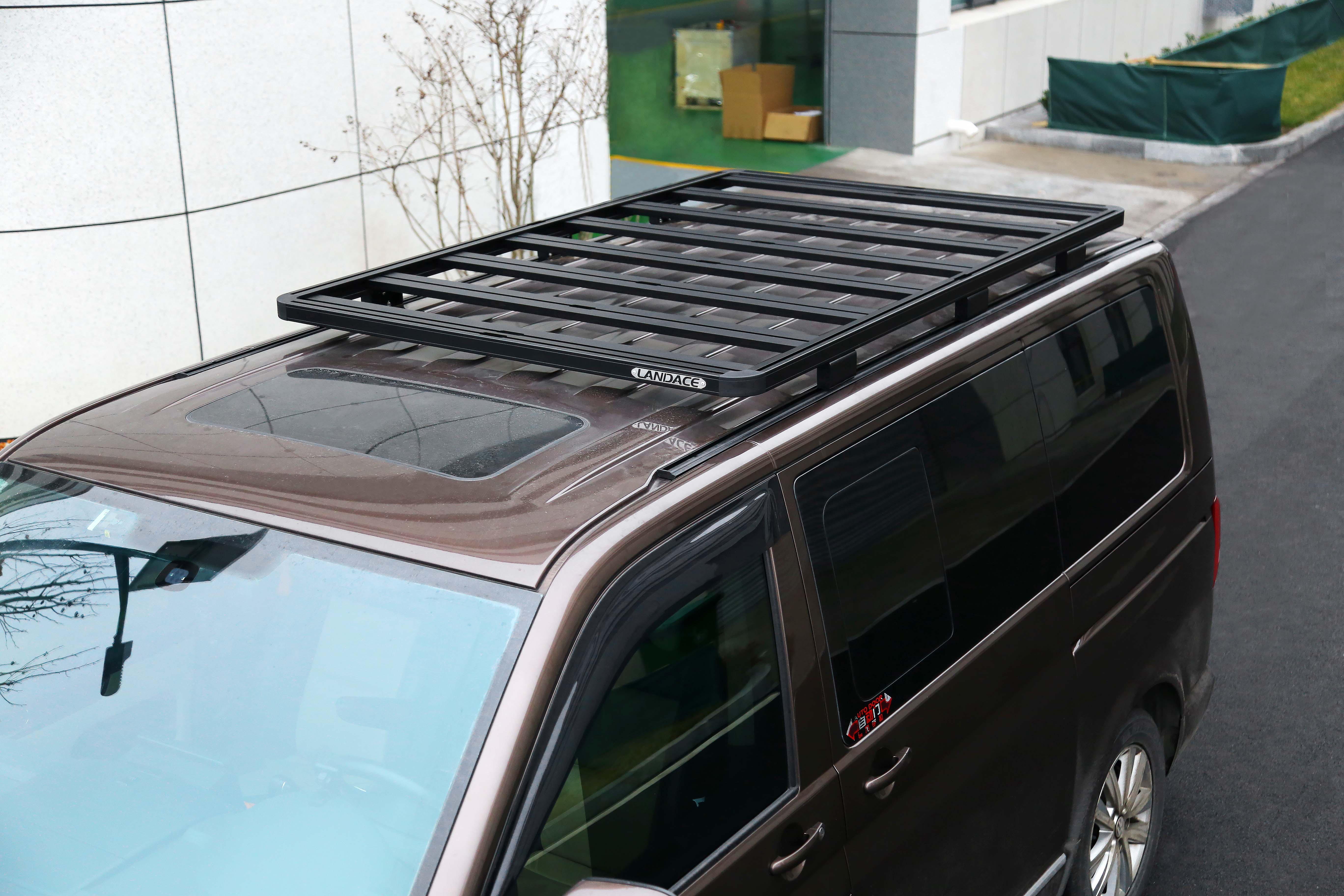 Roof Mount 4WD Off-Road Universal Aluminum Alloy Roof Rack for VW Multivan OEM Service