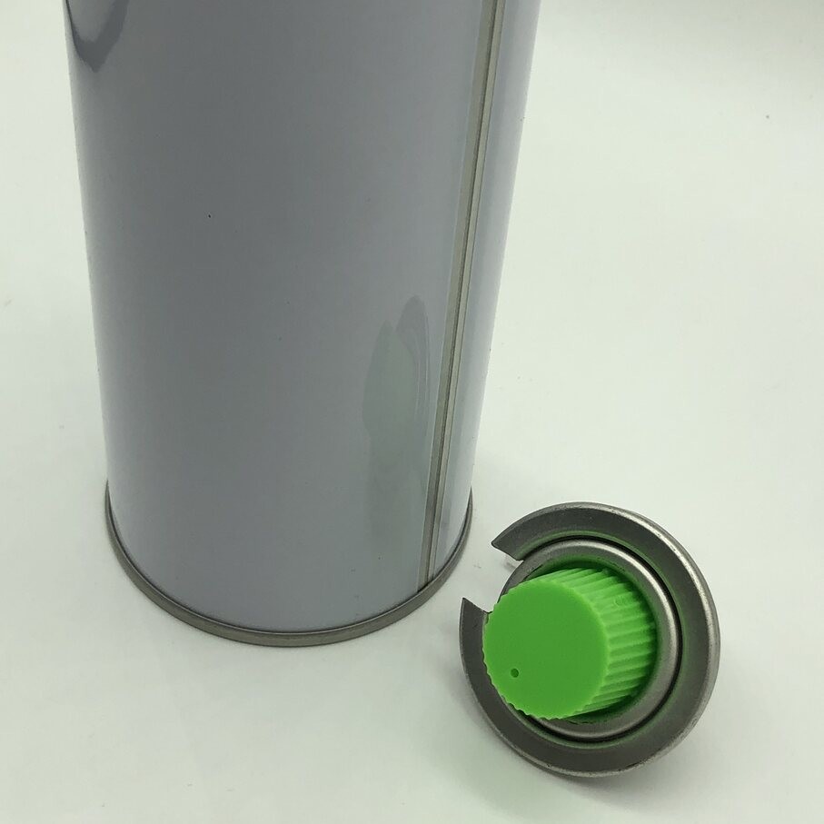 Premium Empty Tinplate Aerosol Spray Can - Elegant Packaging for Your Brand