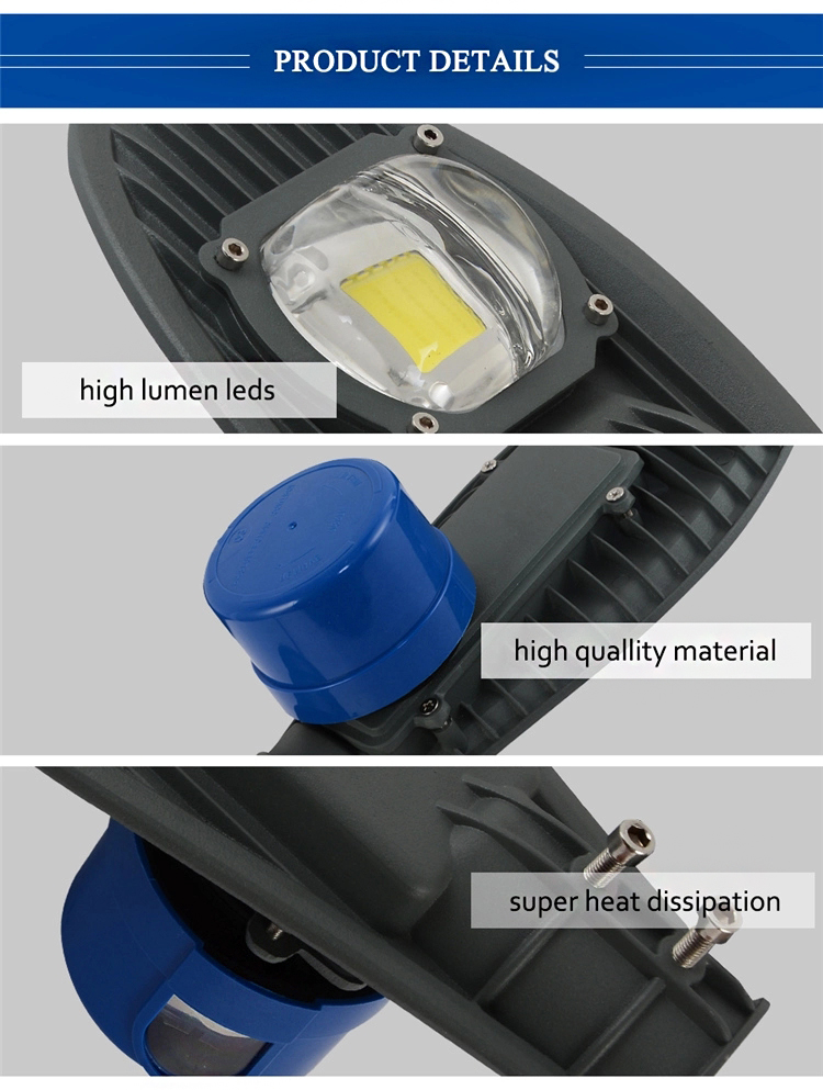 Automatic Inductor Outdoor LED Street Lights With Light Sensor , 20w LED Street Light