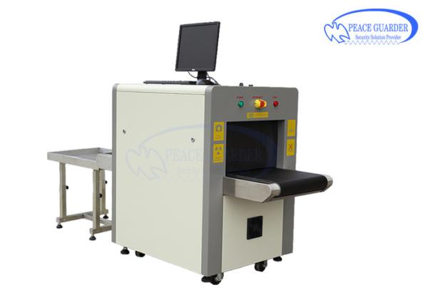 Small Size X Ray Inspection Machine , Airport Baggage X Ray Machines In English