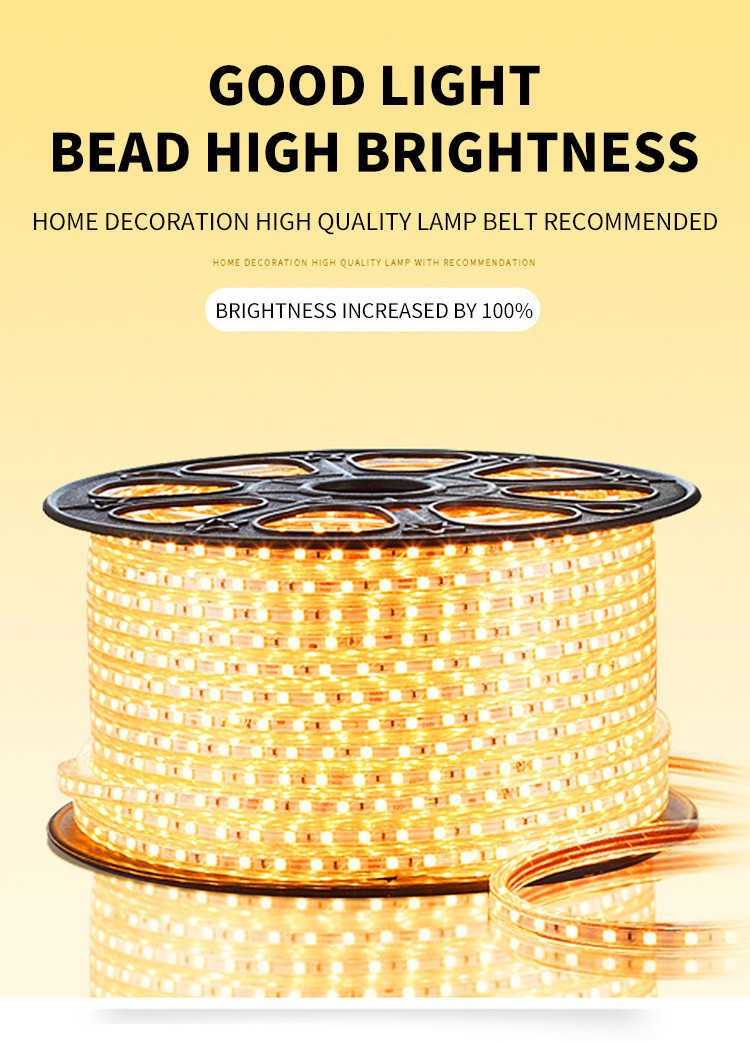 Outdoor Highlight Dimmable LED Strip Lights 108 Beads Single Row
