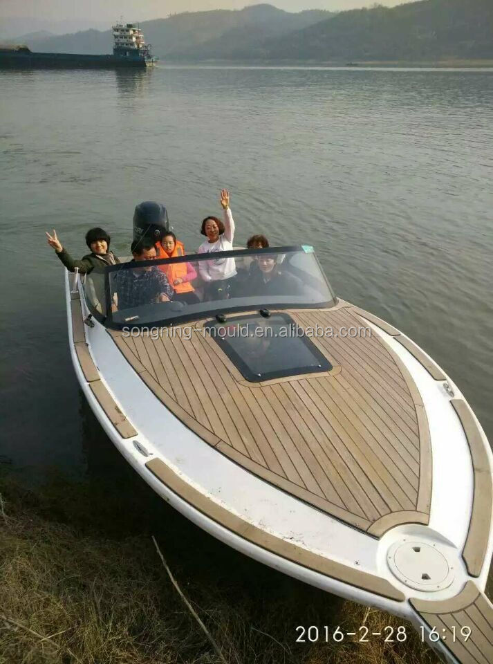 SGS Certified Brushed PVC Deck Boat The Ultimate Combination of Durability and Style