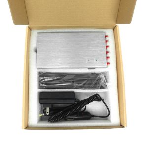 Signal Blocking Portable Cell Phone Signal Jammer For 2G 3G 4G 5G GPS Wifi 12