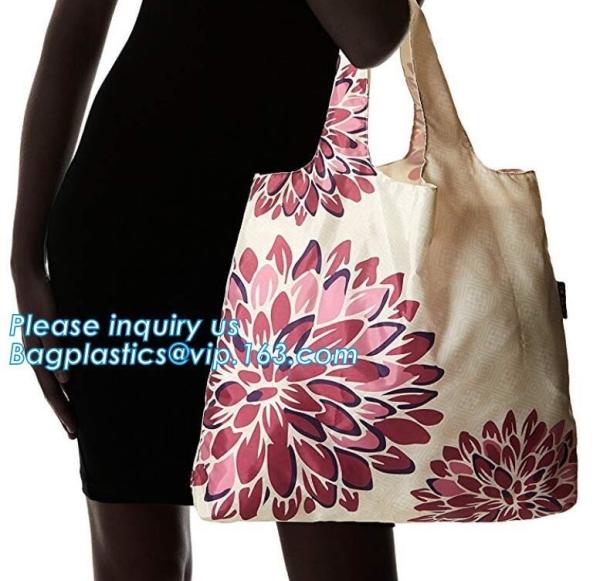 Factory Direct eco foldable fashion promotional polyester shopping bag,Eco