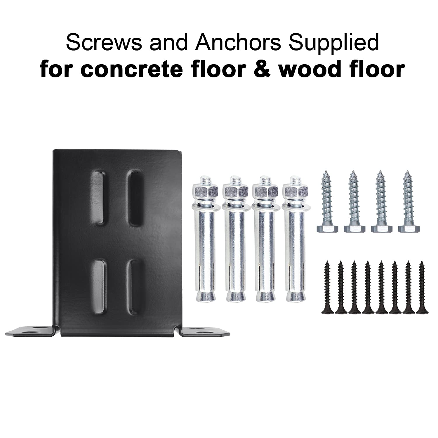 Standard Single-side Bracket Outdoors Design Space Saving Wood Post Base Metal Brackets