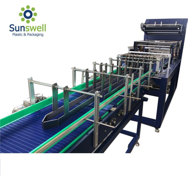 High Performance Shrink Wrapping Machine For Bottles 35 Packs / Min Fully