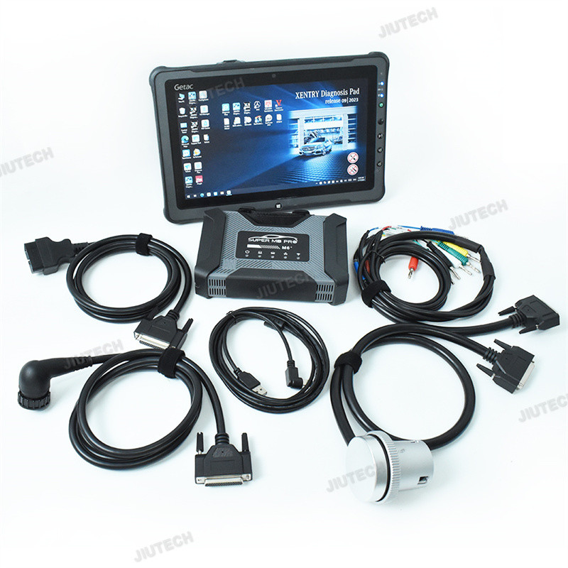 Super MB Pro M6+ Diagnosis Tool Full Package for Benz Diagnostic Tool Support for BMW Aicoder and ESYS+F110 Tablet