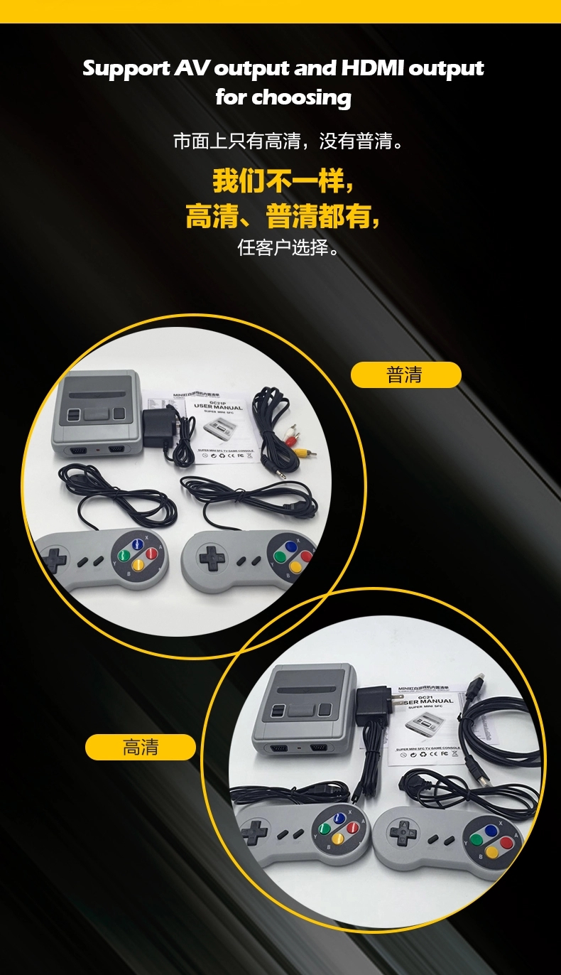 Factory Price Retro Mini Classic TV Video Game Console Built-in 621 Games Handheld Gaming Player Portable Game Console Retro