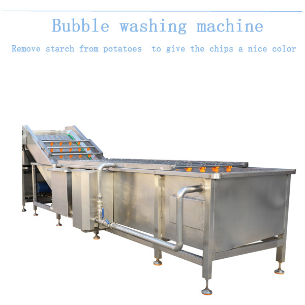 500kg/H Full Automatic Frozen French Fries Production Line Snack Food Making Line