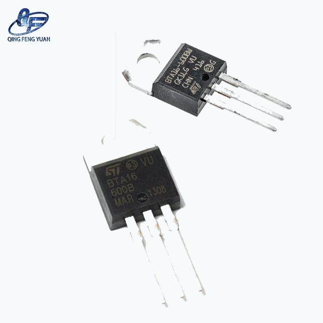 AC Power Control Triac BTA16-600BWRG Gate Controllable TO-220 16A Continuous Current 600V Bidirectional Control