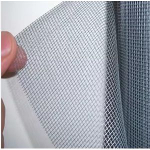White / Black Window Screen Netting Customized Fiberglass Mosquito Net For