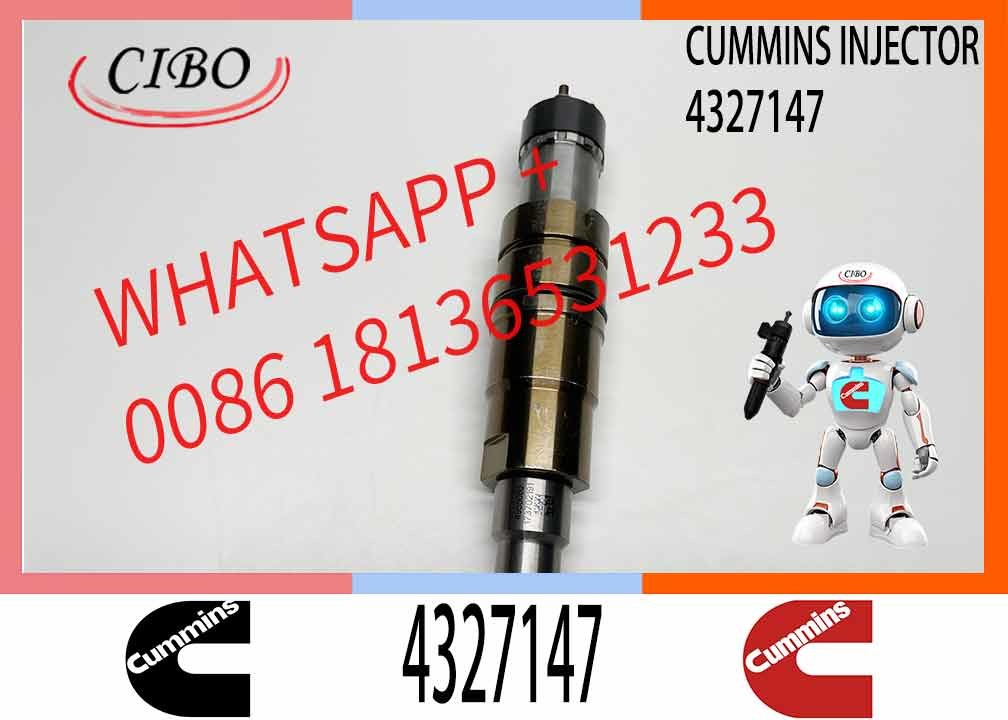 High quality diesel Fuel common rail Injector 2264458 4327147 2036181 2031835 for Cummins ISC8.3 ISL9.5