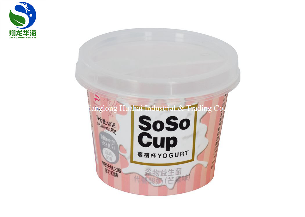 85oz Biodegradable food packing paper bucket for popcorn fried chicken