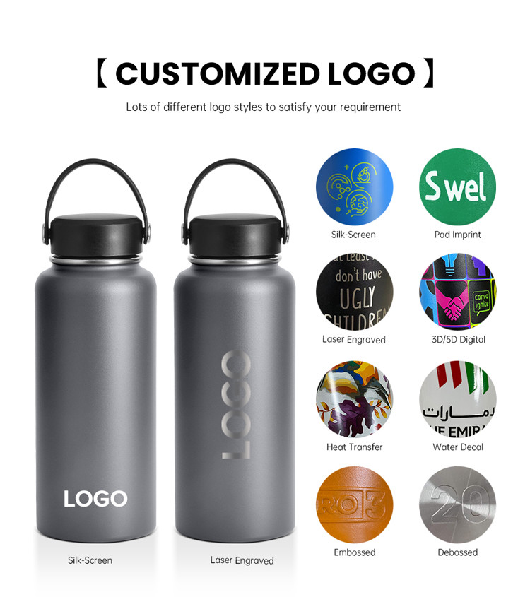 Bpa Free Sports Flask Water Bottles Travel Stainless Steel Insulated Water Bottles