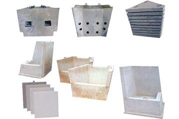 Tundish Precast Concrete Blocks Tundish Slag Wall And Dam Customized Dimension