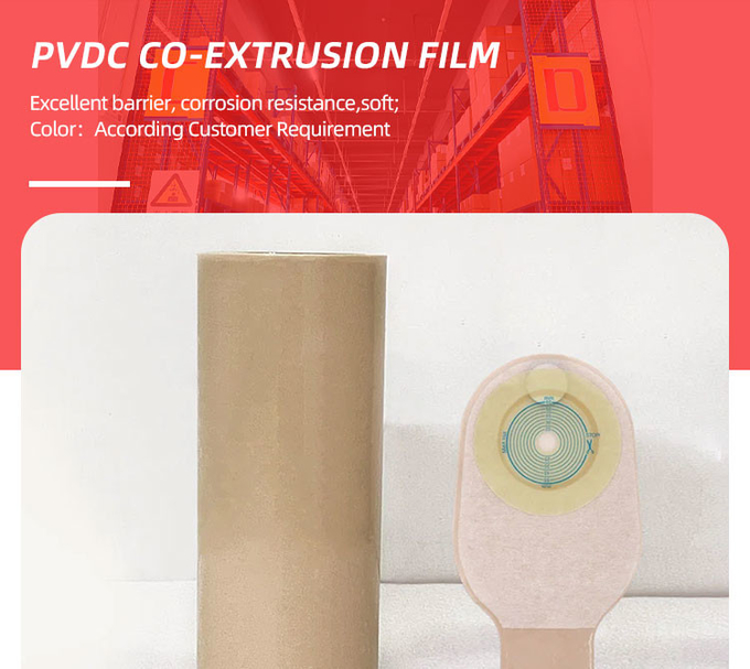 2 Pieces System Ostomy Care Collector Bag / Colostomy Bag Stoma With Highly Resistant CO EX Film