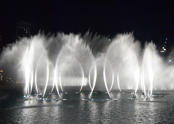 Chinese Large Music Dancing Fountain Show Swing Dancing Water Feature Long