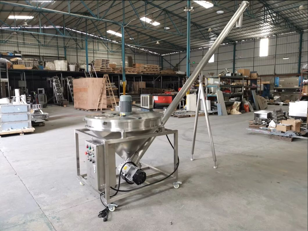 CE Certificate Approved Powder Washing Powder Screw Conveyor Auger Feeder