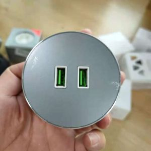 Removable Power Track Socket GSS System Power Charging Standard Grounding 110V