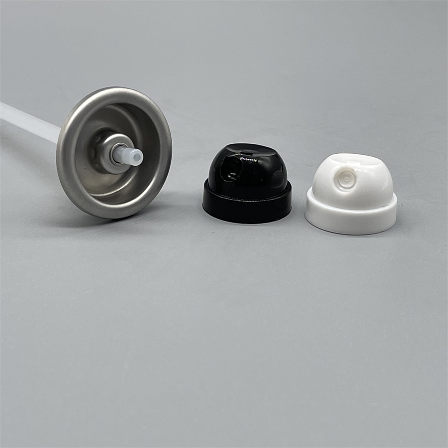 Air Freshener Spray Valve with Actuator Home & Commercial Air Freshening Solution with Leak-Proof Precision Design for Easy Spray Can Installation