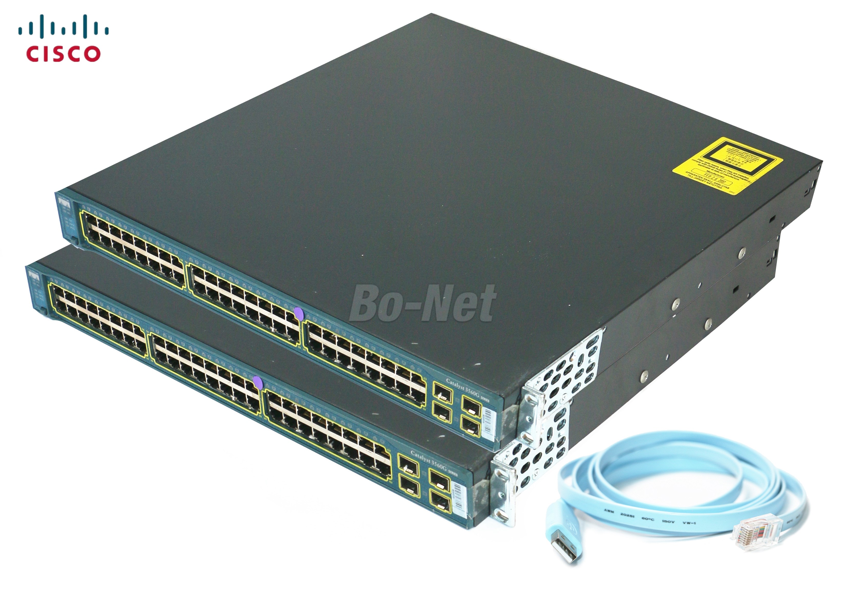  WS-C3560G-48TS-S Used Cisco Switches 48 Port 10/100/1000M Switch Managed Network Type Manufactures