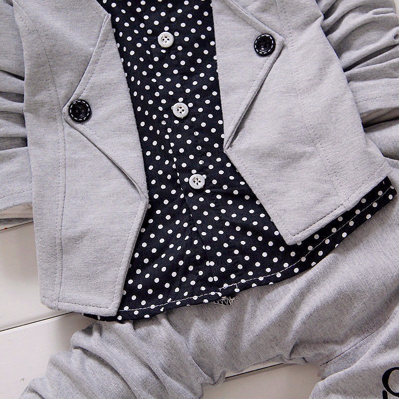 Children'S Outfit Sets Baby Bow Tie Two Piece Suit Children'S Clothing