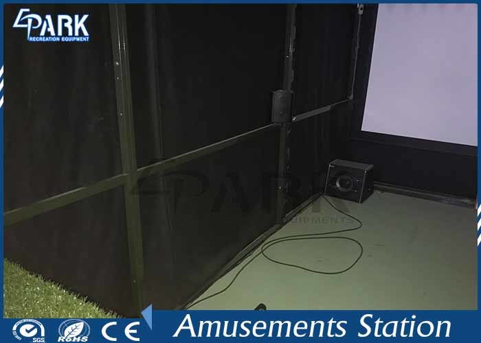 1800W 1 - 6 Players Shooter Arcade Machines / 3D Shooting Game Simulator