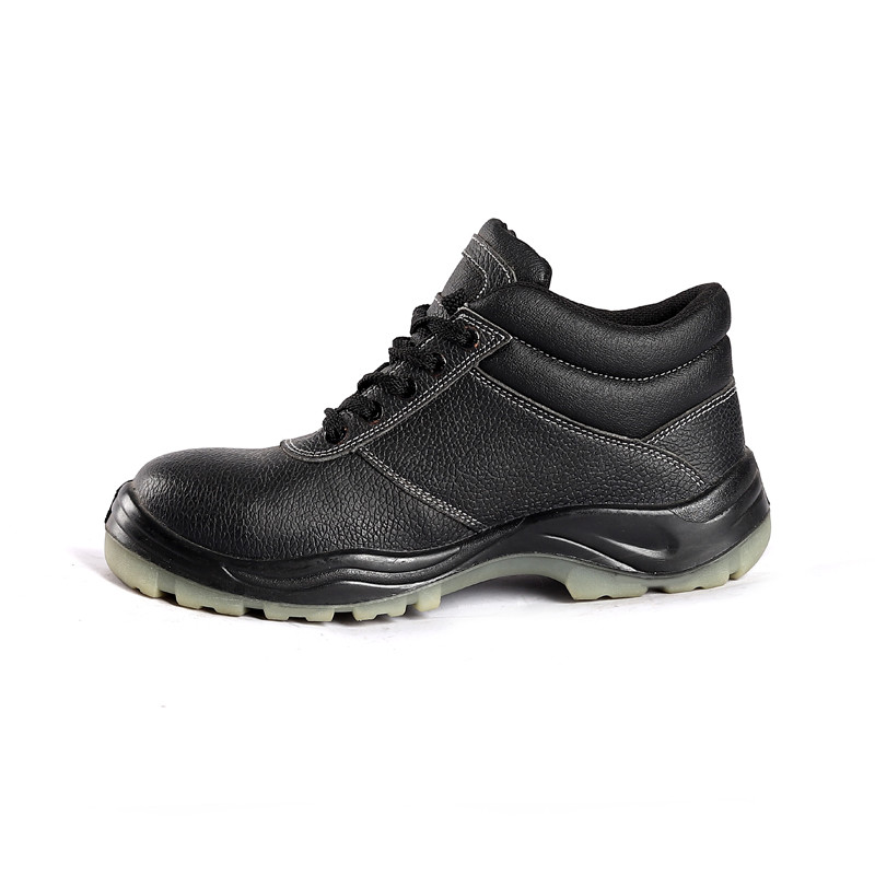SHENGJIE Industrial Protective Breathable Work Boots Embossed Cow Leather Casual Training Shoes Steel Toe Safety Shoes