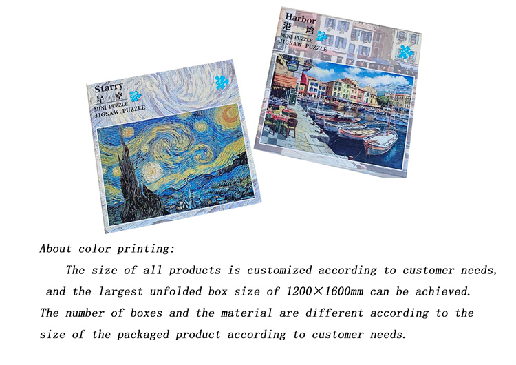 Holiday Gift Challenging Jigsaw Puzzles , Recyclable Scenic Jigsaw Puzzles