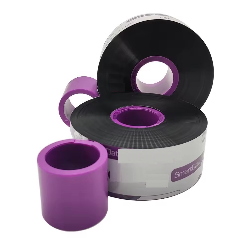 High Quality Stamping Ribbon 55mm 1100M videojet 6210 Date Coding Printer tto ribbon For Date Coder