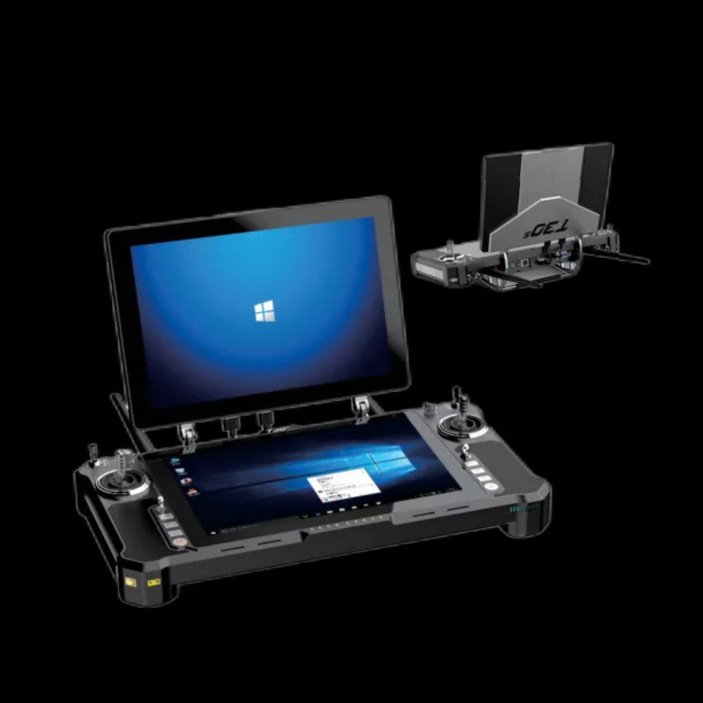 HXT30S 10.1inch LCD Dual Screen Portable UAV Ground Station Joystick Intel I5 CPU Windows10/Linux Computer