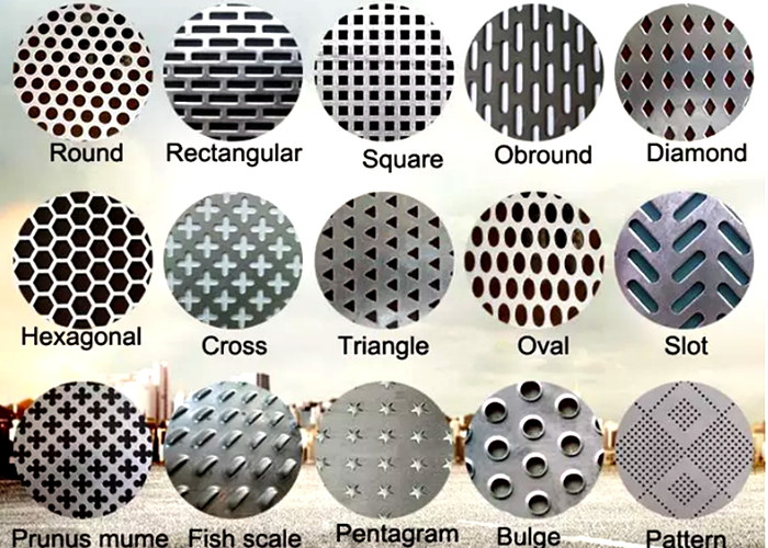 W1200mm L2400mm Architectural Perforated Metal Panels Micro Hole