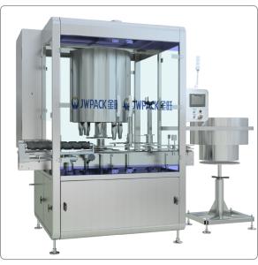  4.0KW 8000bph Rotary Fully Automatic Bottle Pressing Capping Machine Manufactures